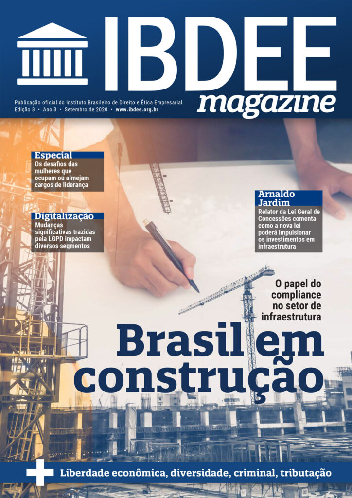 O tema central da revista é compliance na infraestrutura. Do que se trata? Usualmente entende-se por infraestrutura as atividades de transporte, energia, telecomunicações e saneamento básico.