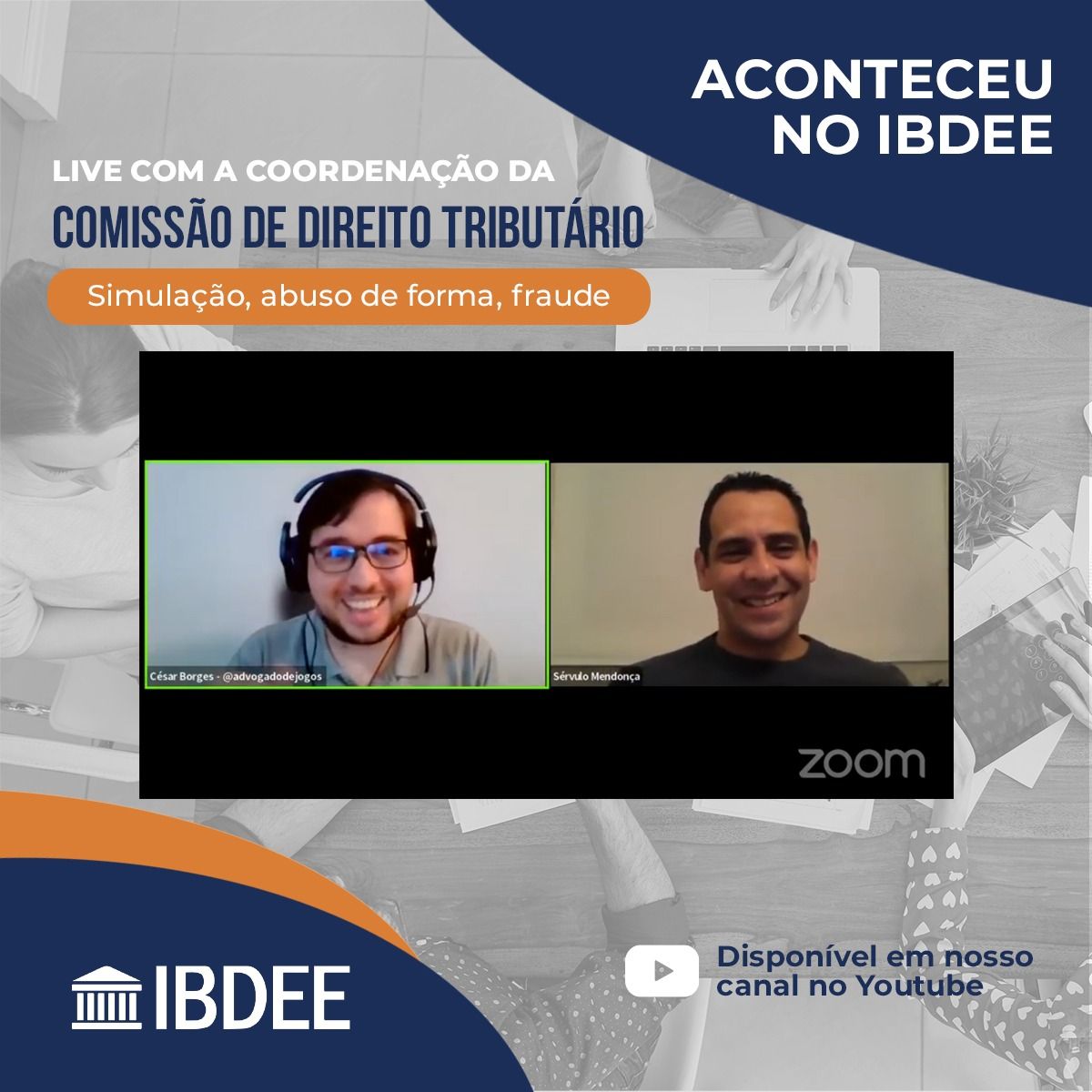 Live Comissão de Direito Tributário