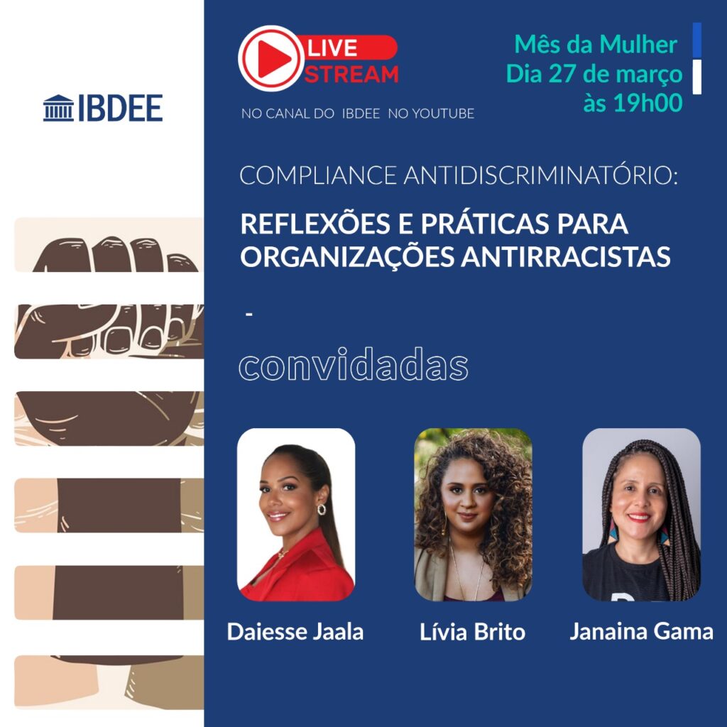 Live - Reflexões e práticas para organizações antirracistas