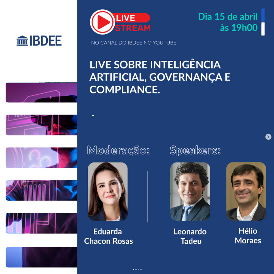 Live - Inteligência Artificial, Governança e Compliance